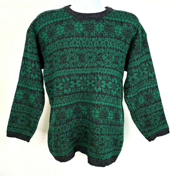 Braemar Sweaters Vintage Braemar Scottish Wool Fair Isle Sweater Poshmark